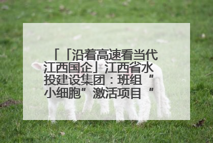 「沿着高速看当代江西国企」江西省水投建设集团：班组“小细胞”激活项目“大建设”