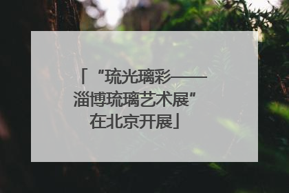 “琉光璃彩——淄博琉璃艺术展”在北京开展