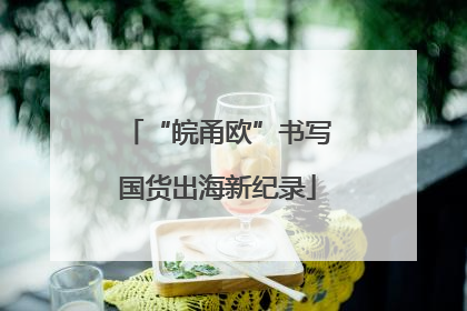 “皖甬欧”书写国货出海新纪录