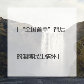 “全国首单”背后的淄博民生情怀