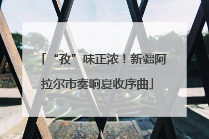 “孜”味正浓！新疆阿拉尔市奏响夏收序曲