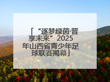 “逐梦绿茵·晋享未来”2025年山西省青少年足球联赛揭幕