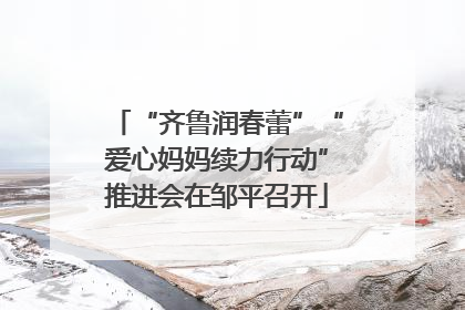 “齐鲁润春蕾”“爱心妈妈续力行动”推进会在邹平召开