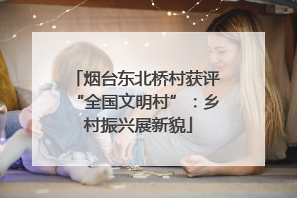 烟台东北桥村获评“全国文明村”：乡村振兴展新貌