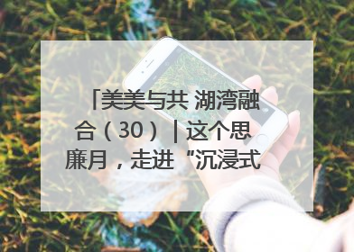 美美与共 湖湾融合（30）｜这个思廉月，走进“沉浸式”清风课堂