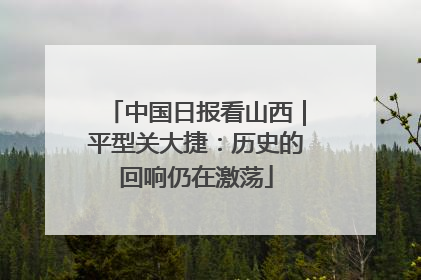 中国日报看山西｜平型关大捷：历史的回响仍在激荡