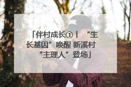 伴村成长①丨 “生长基因”唤醒 新溪村“主理人”登场