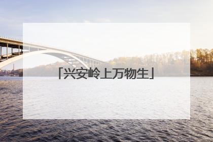 兴安岭上万物生