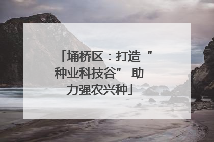 埇桥区：打造“种业科技谷” 助力强农兴种