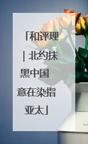 和评理｜北约抹黑中国 意在染指亚太