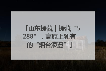 山东援藏｜援藏“5288”，高原上独有的“烟台浪漫”