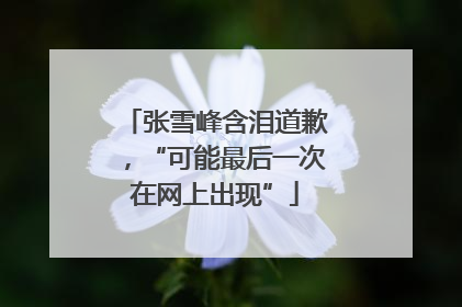 张雪峰含泪道歉，“可能最后一次在网上出现”