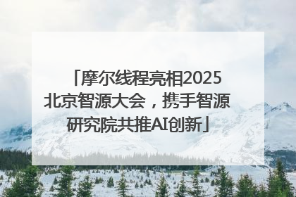 摩尔线程亮相2025北京智源大会，携手智源研究院共推AI创新