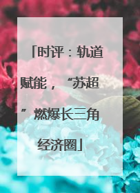 时评：轨道赋能，“苏超”燃爆长三角经济圈