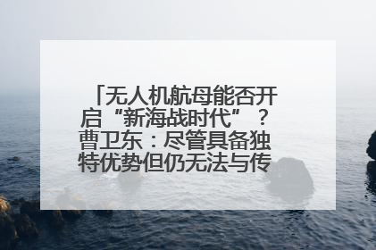 无人机航母能否开启“新海战时代”？曹卫东：尽管具备独特优势但仍无法与传统航母相提并论