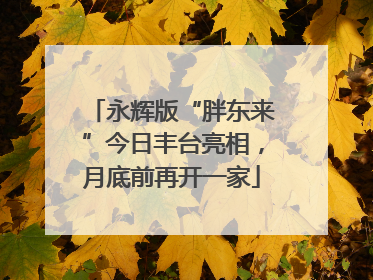 永辉版“胖东来”今日丰台亮相，月底前再开一家