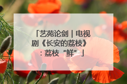 艺苑论剑｜电视剧《长安的荔枝》：荔枝“鲜”