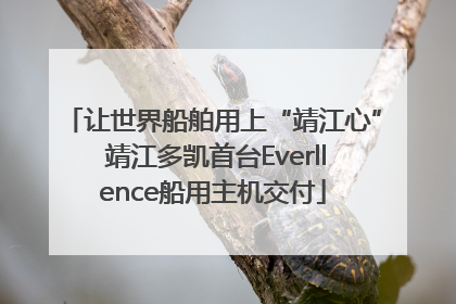 让世界船舶用上“靖江心” 靖江多凯首台Everllence船用主机交付