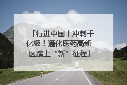 行进中国丨冲刺千亿级！通化医药高新区踏上“新”征程