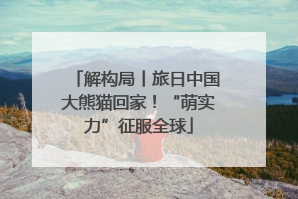 解构局丨旅日中国大熊猫回家！“萌实力”征服全球