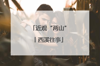 近观“两山”丨西溪往事