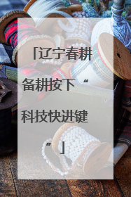 辽宁春耕备耕按下“科技快进键”