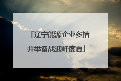 辽宁能源企业多措并举备战迎峰度夏