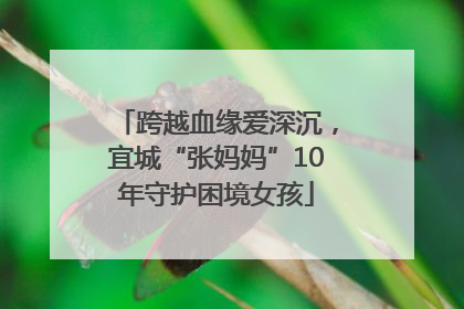 跨越血缘爱深沉，宜城“张妈妈”10年守护困境女孩