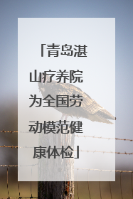 青岛湛山疗养院为全国劳动模范健康体检