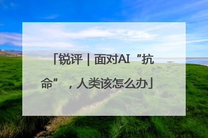 锐评｜面对AI“抗命”，人类该怎么办