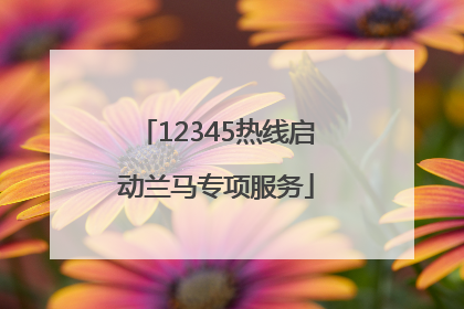12345热线启动兰马专项服务