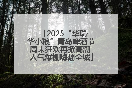 2025“华瑞·华小粮”青岛啤酒节周末狂欢再掀高潮 人气爆棚嗨翻全城