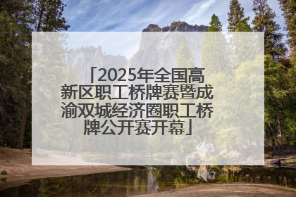 2025年全国高新区职工桥牌赛暨成渝双城经济圈职工桥牌公开赛开幕